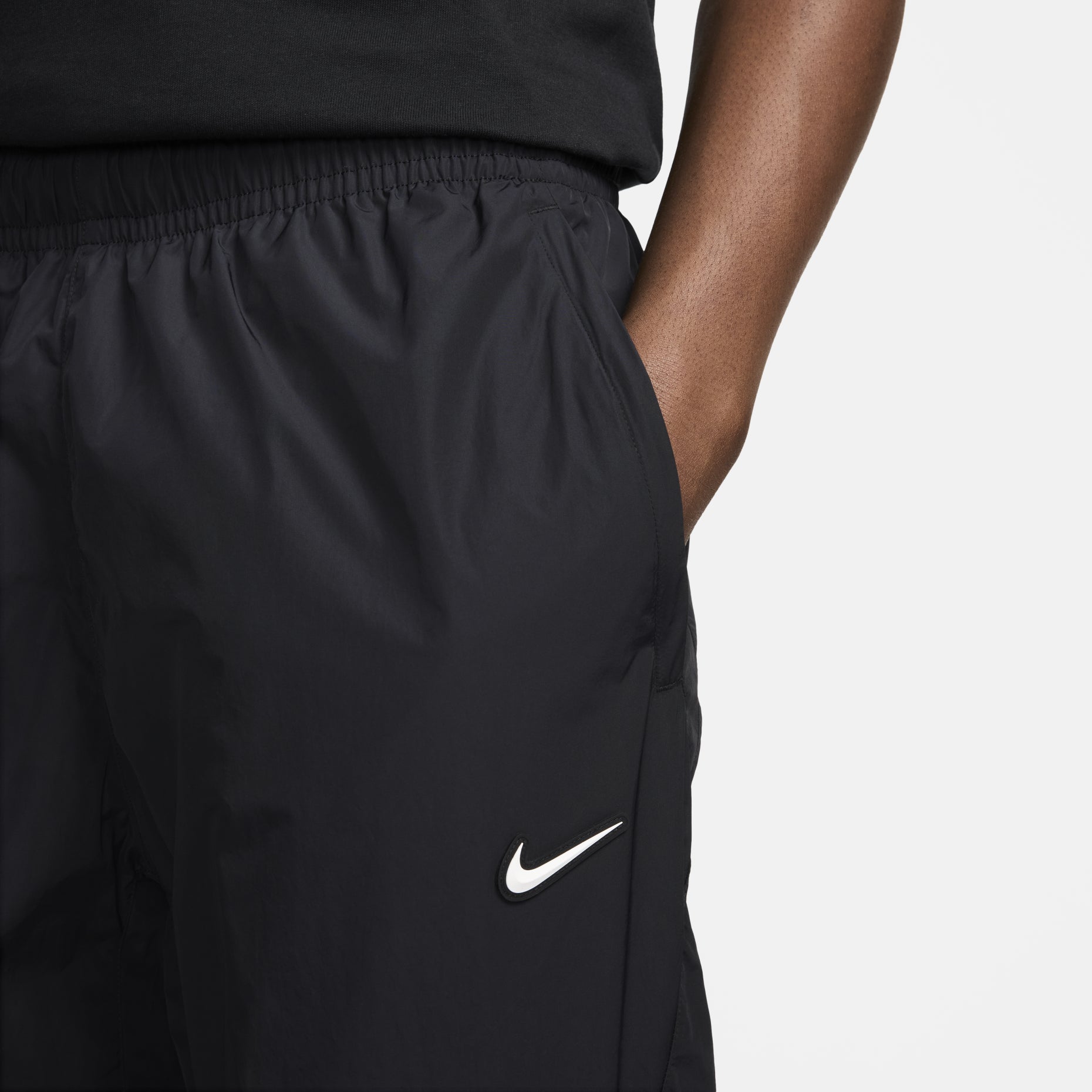 Nike x NOCTA Drake Nylon Track Pants Asia Sizing 'Black' FN7669-010