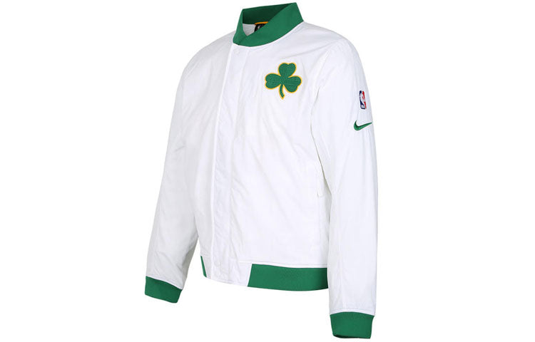 Nike Boston Celtics Basketball Woven Jacket White AH5271-100