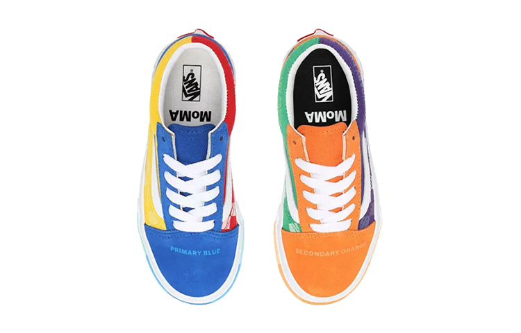 (PS)Vans x MoMA Old Skool 'Multi-Color' VN0A4BUU0K1