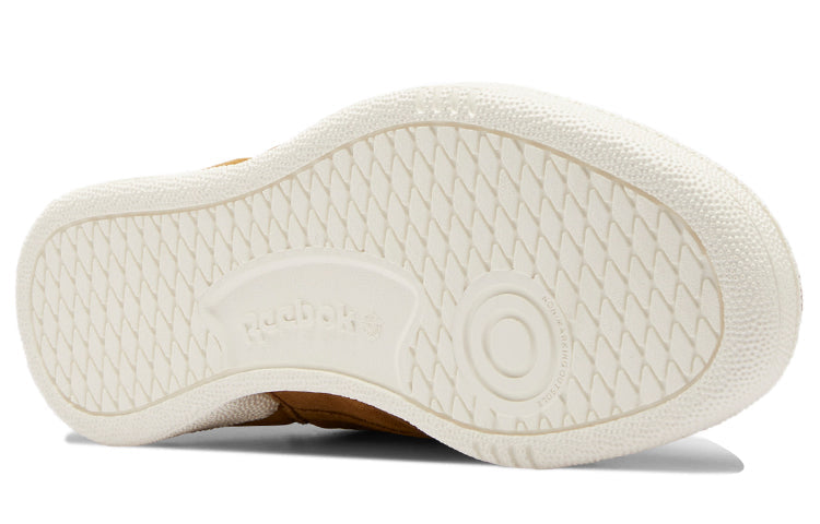 Reebok Club C Mid II Minimalistic Cozy Retro Casual Skate Shoes Unisex Yellow H69125