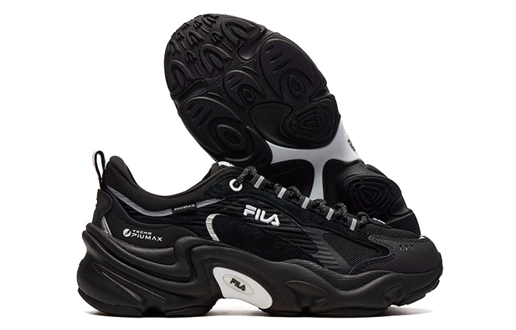 (WMNS) FILA Damping Wearable Platform Clunky Shoes Black F12W141107FBK