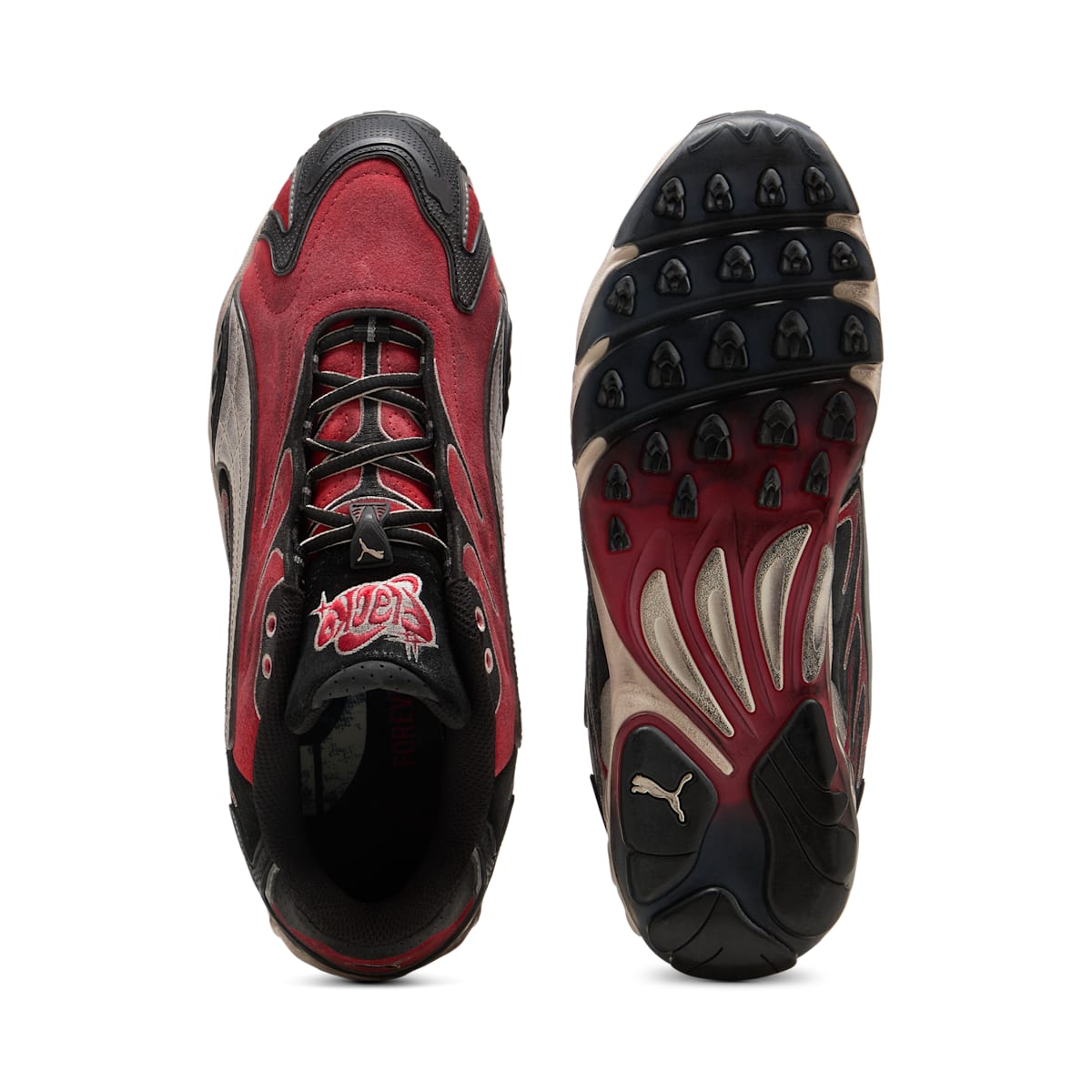 PUMA x A$AP Rocky Inhale 'Distressed Pack Black Pop Red' 402453-01