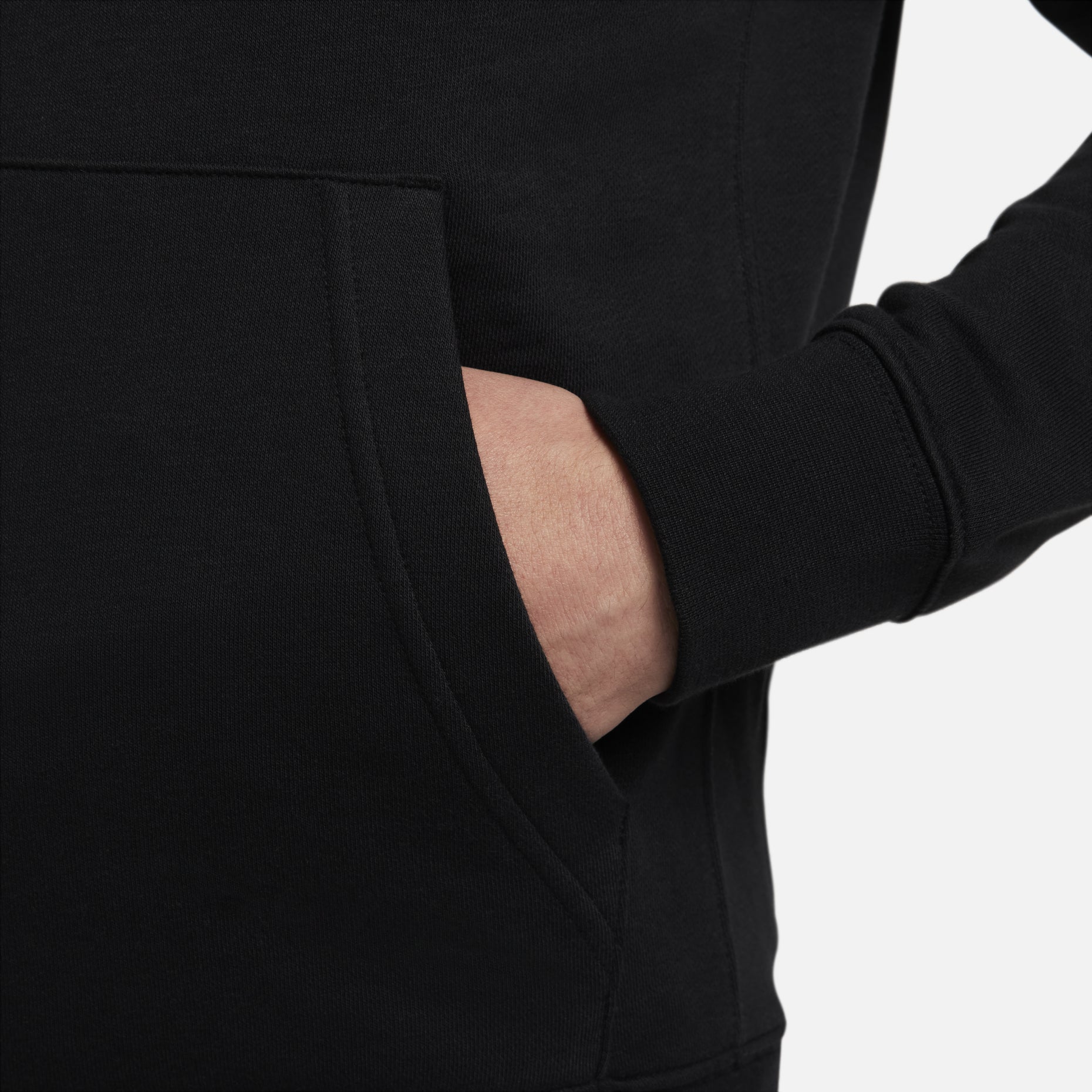 Nike Casual Sports Breathable hooded Pullover Black CZ7858-010
