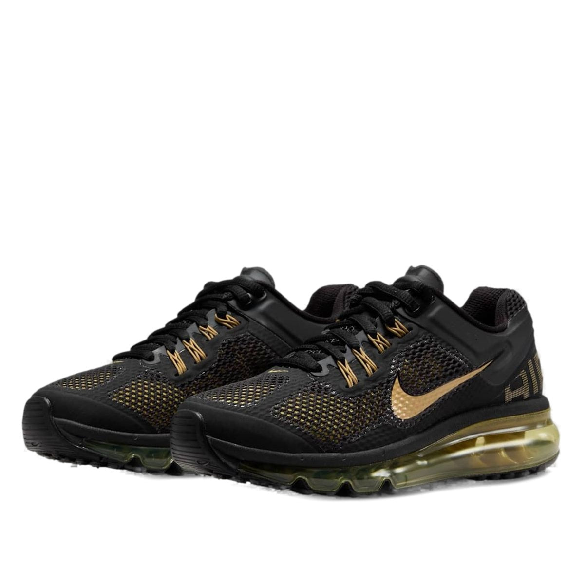 (GS) Nike Air Max 2013 'Black Infinite Gold' 555426-005
