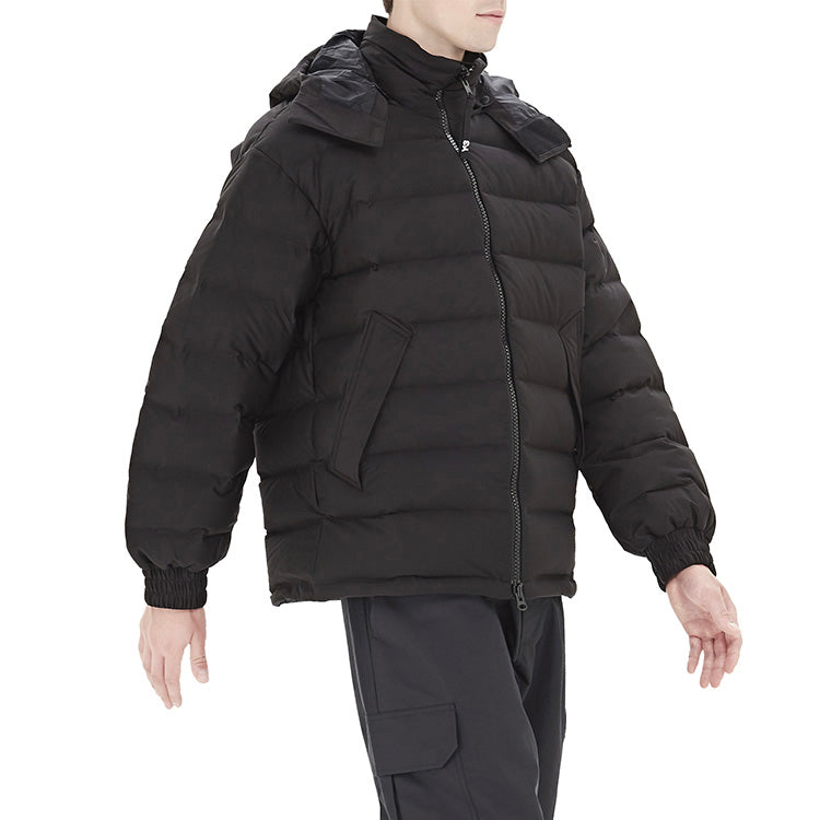 adidas Y-3 Seamless Hooded Down Jacket 'Black' FJ0442
