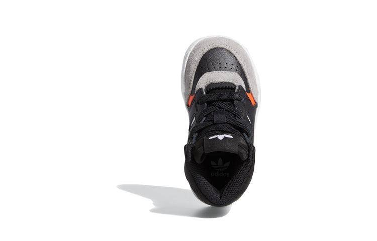 (TD) adidas originals Drop Step I 'Black Orange Gray' EE8768