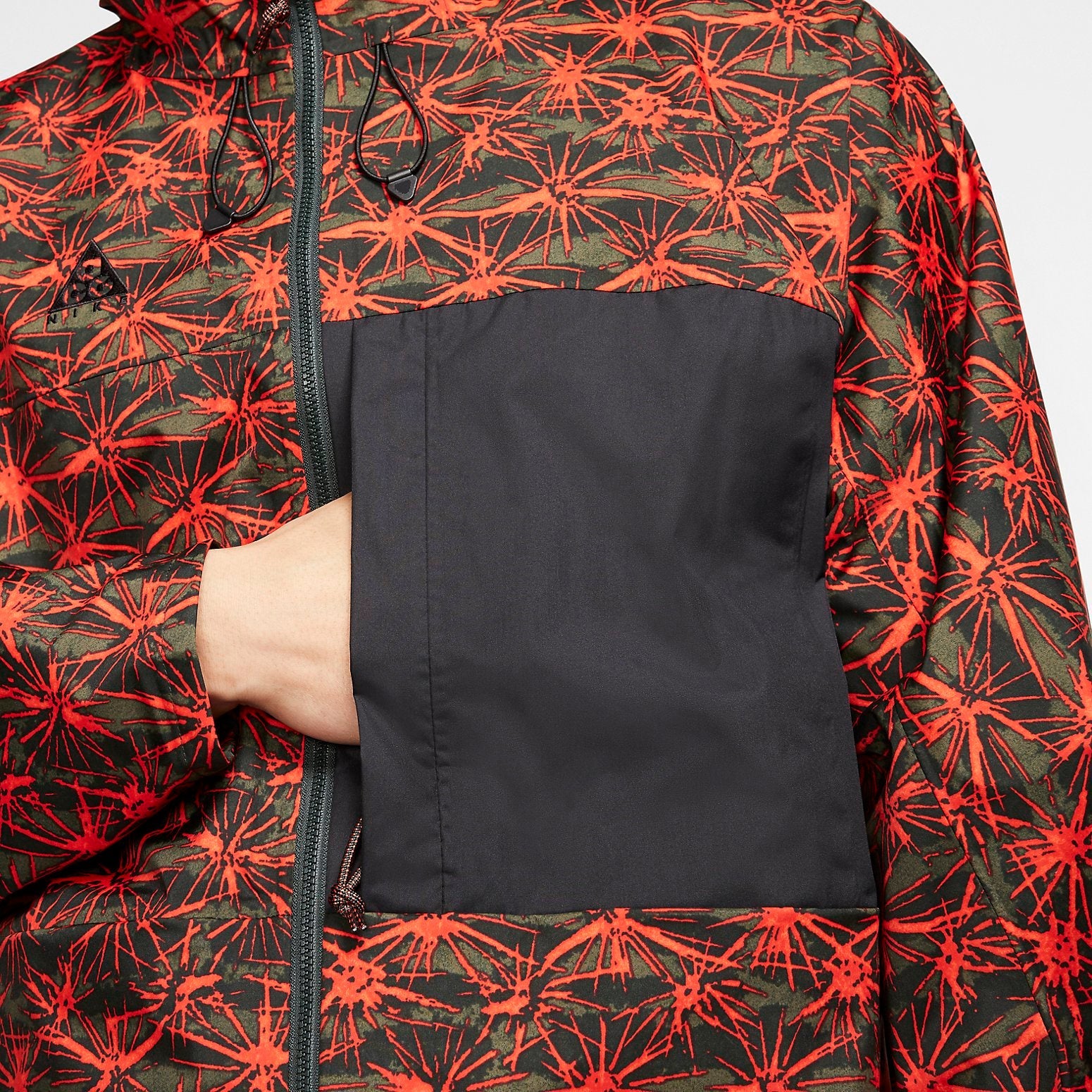 Nike ACG AOP 2.5L Packable Jacket 'Rush Red' (Asia Sizing) CK2353-675
