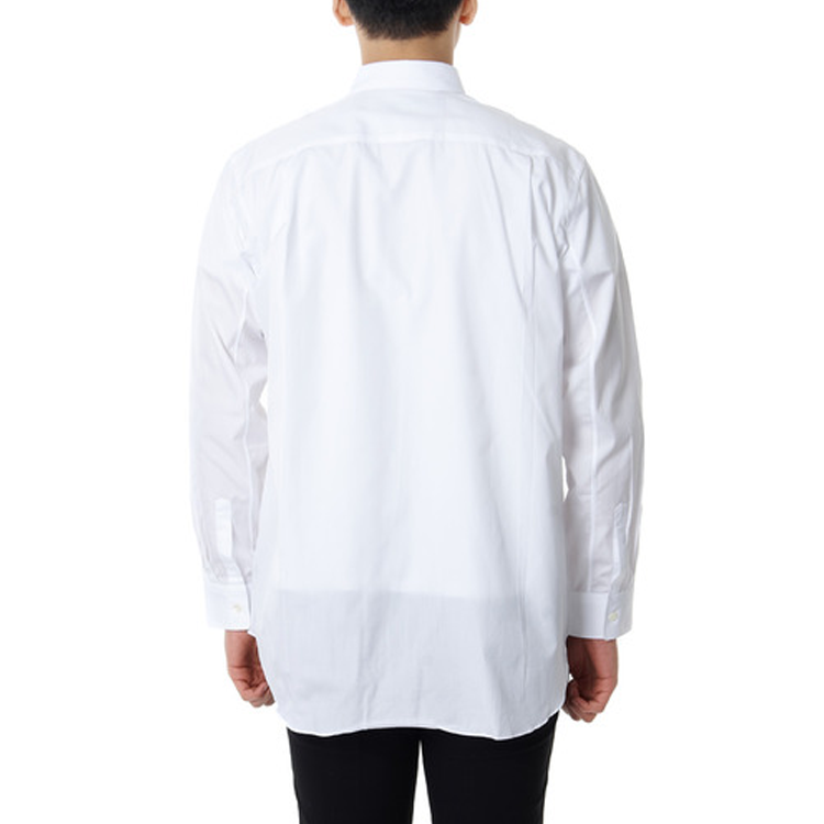 COMME des GARCONS PLAY Black Emblem Button Down 'White' AZ-B004-051-2
