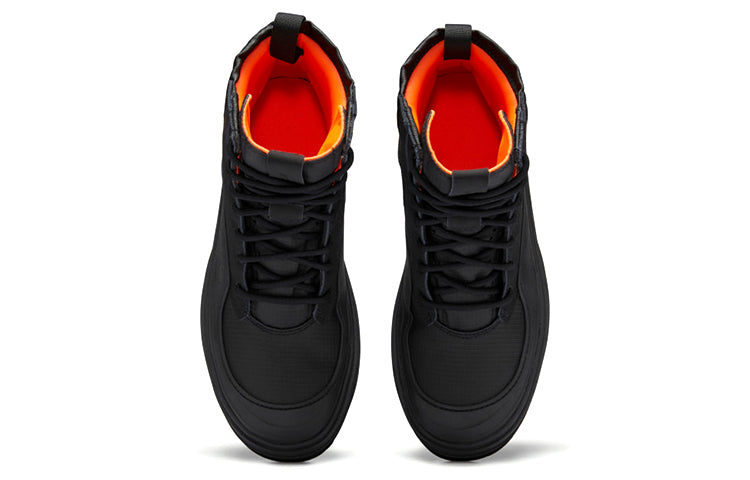 (WMNS) Reebok Club C Cleated Mid 'Triple Black' H69134
