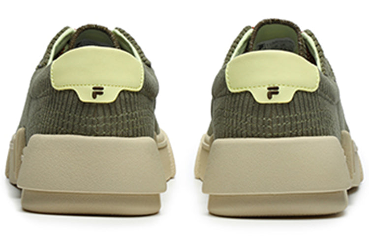 FILA FUSION Pop Skate Shoes 'Olive Green White' T12M218204FCA