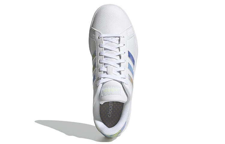 (WMNS) adidas Grand Court Cloudfoam 'White Almost Lime' GY9409