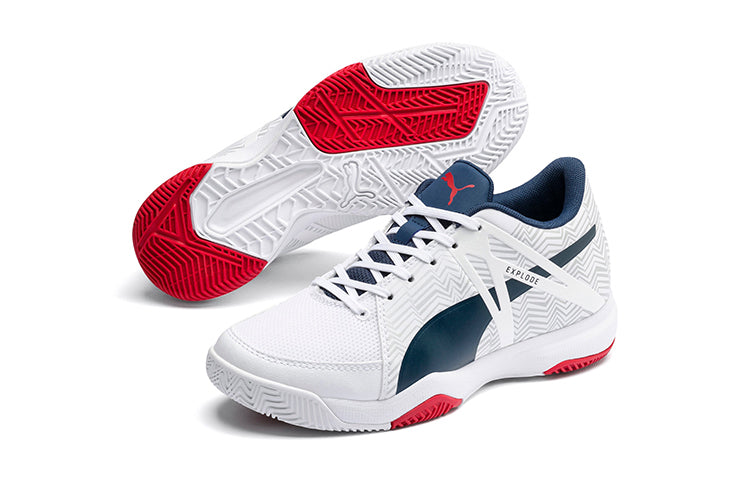 PUMA Explode Eh 3 K White/Blue/Red 105783-01