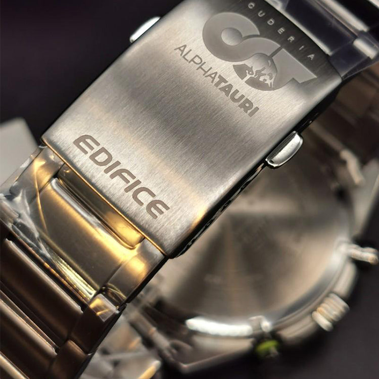 CASIO EDIFICE Waterproof Sports Sapphire Crystal Solar Powered Mens EFR-571AT-1A