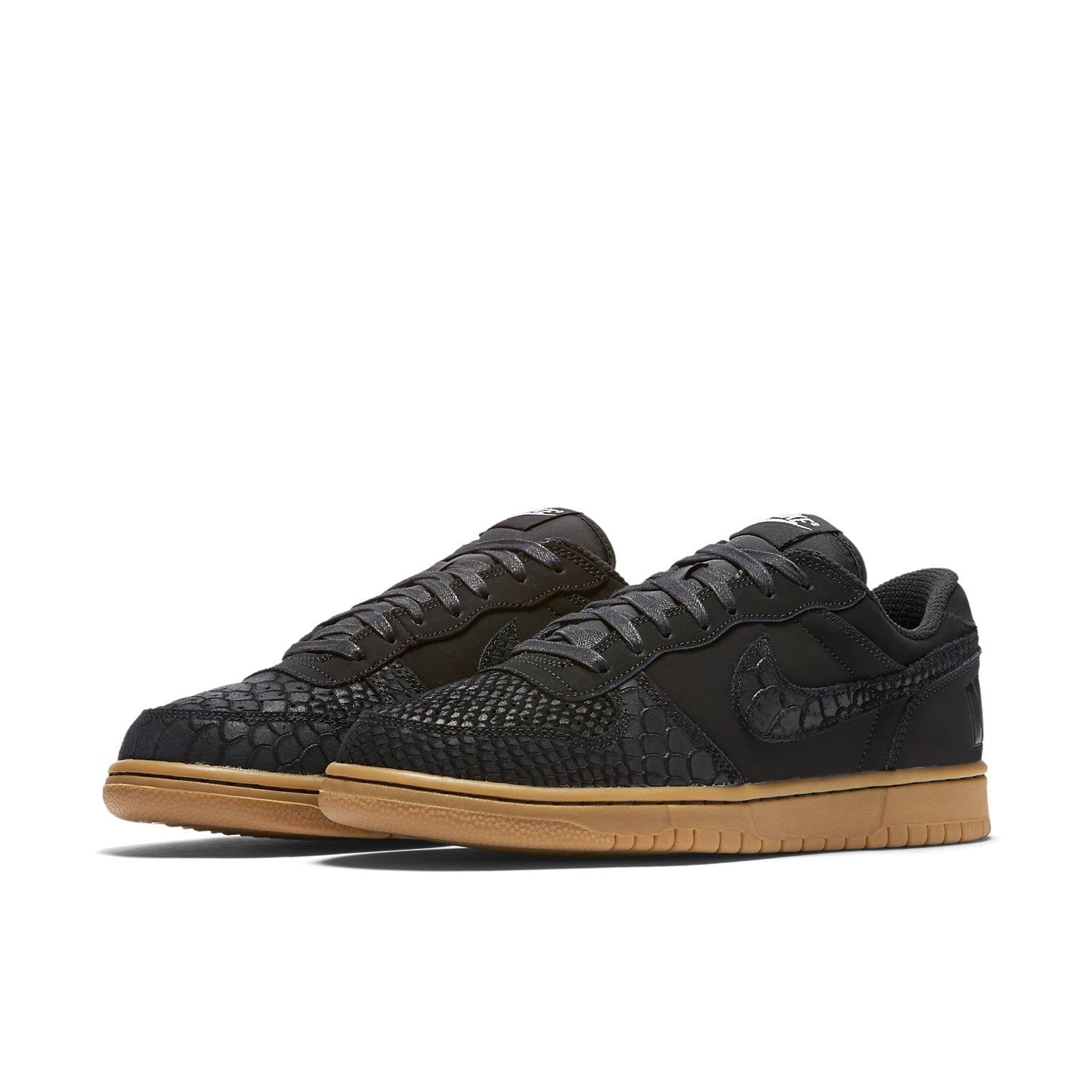 Big Nike Low Lux 'Black Snakeskin Gum' 854166-002