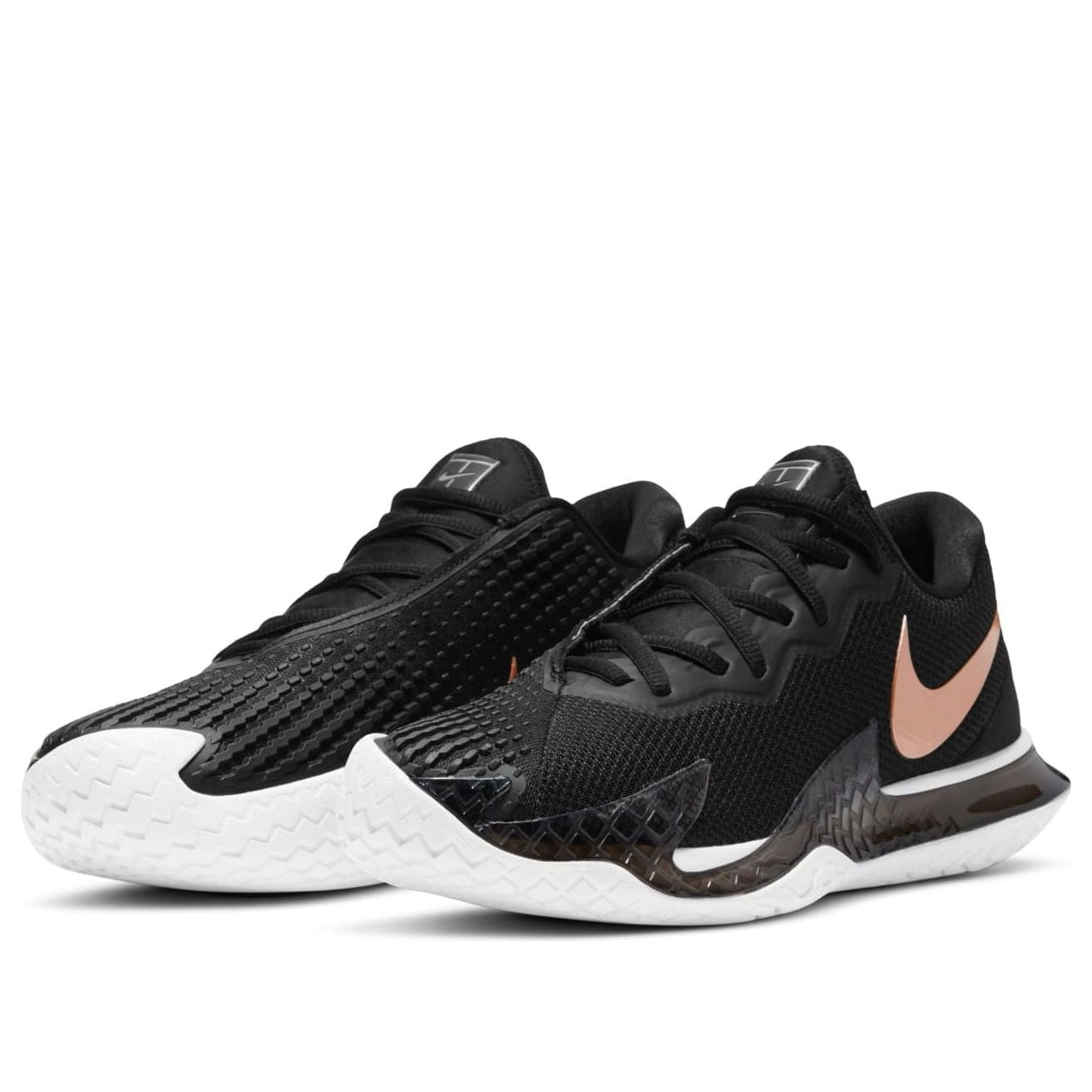 (WMNS) Nike Court Air Zoom Vapor Cage 4 'Black Golden' CD0431-006