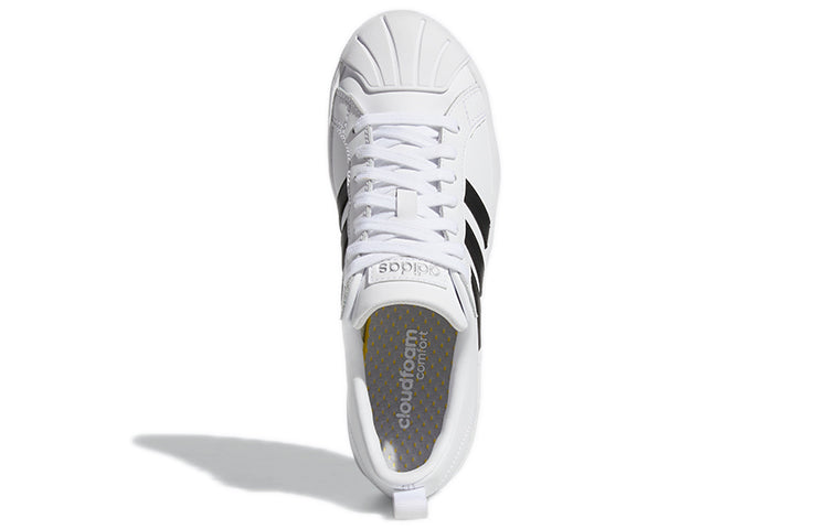 (WMNS) adidas Streetcheck Cloudfoam Court Low 'White Black' GW5493