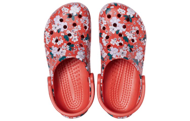Crocs Baya Seasonal Printed Clogs 'Spicy Orange White' 206230-82Z