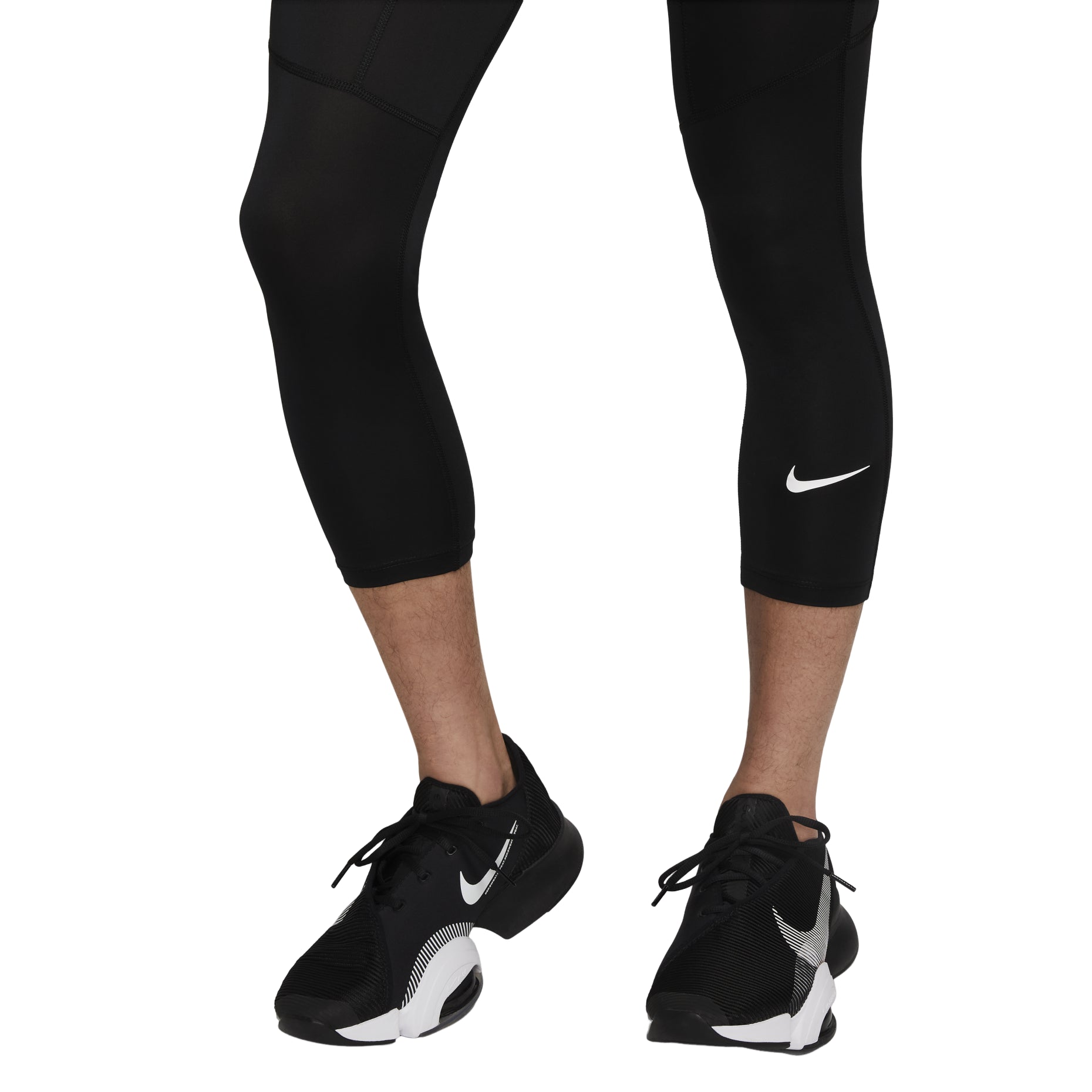 Nike Pro Dri-FIT 3/4-Length Fitness Tights 'Black' FB7951-010