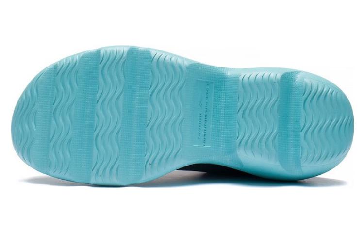 (WMNS) Li-Ning Puff High 'Black Blue' AZGS112-2