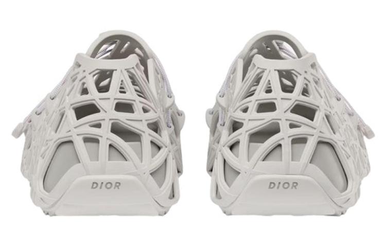 DIOR Warp Sandal White Cosmo Rubber 3SA124ZUK_H800