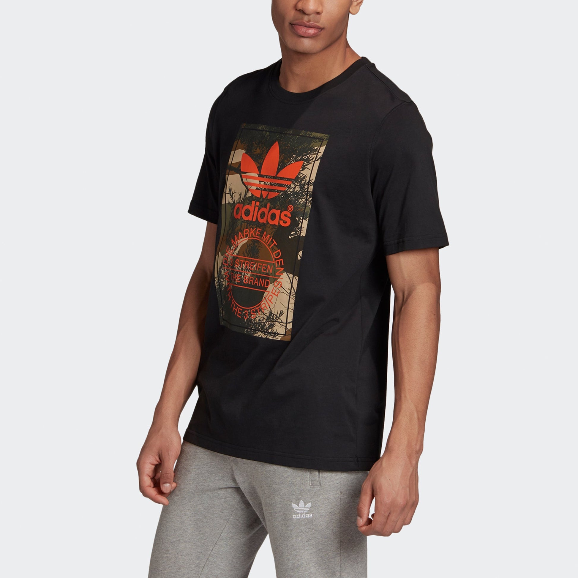 adidas originals Camo Tongue Tee Logo Tee GD5951