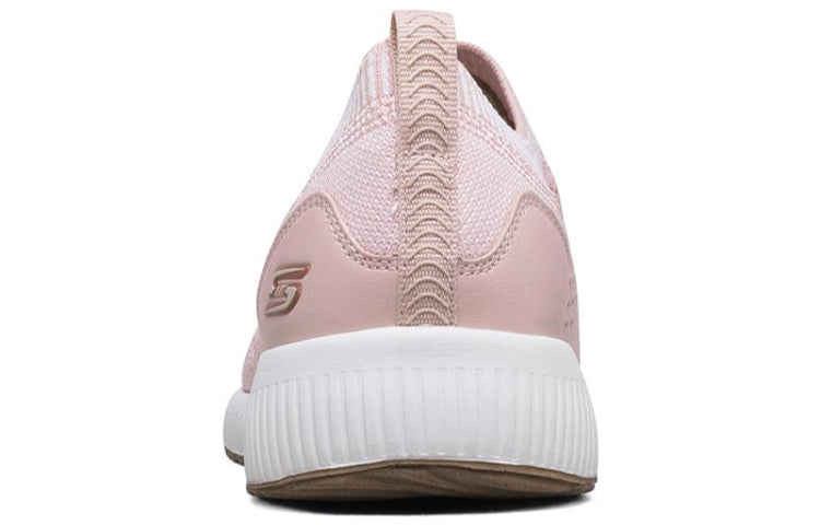 (WMNS) Skechers Bobs Squad Sneakers Pink/White 32512-LTPK