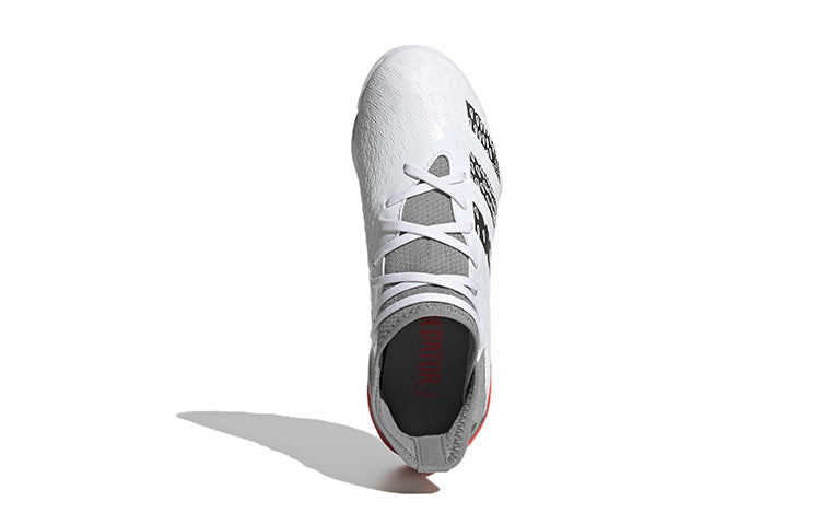 (GS) adidas Predator Freak.3 TF J 'White Solar Red' FY6312