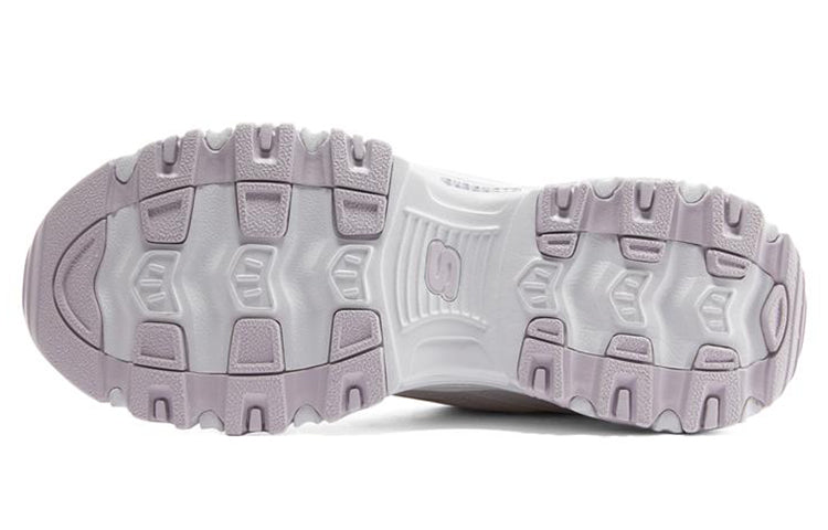 (WMNS) Skechers D'Lites 1.0 'Whtie' 896155-LAV