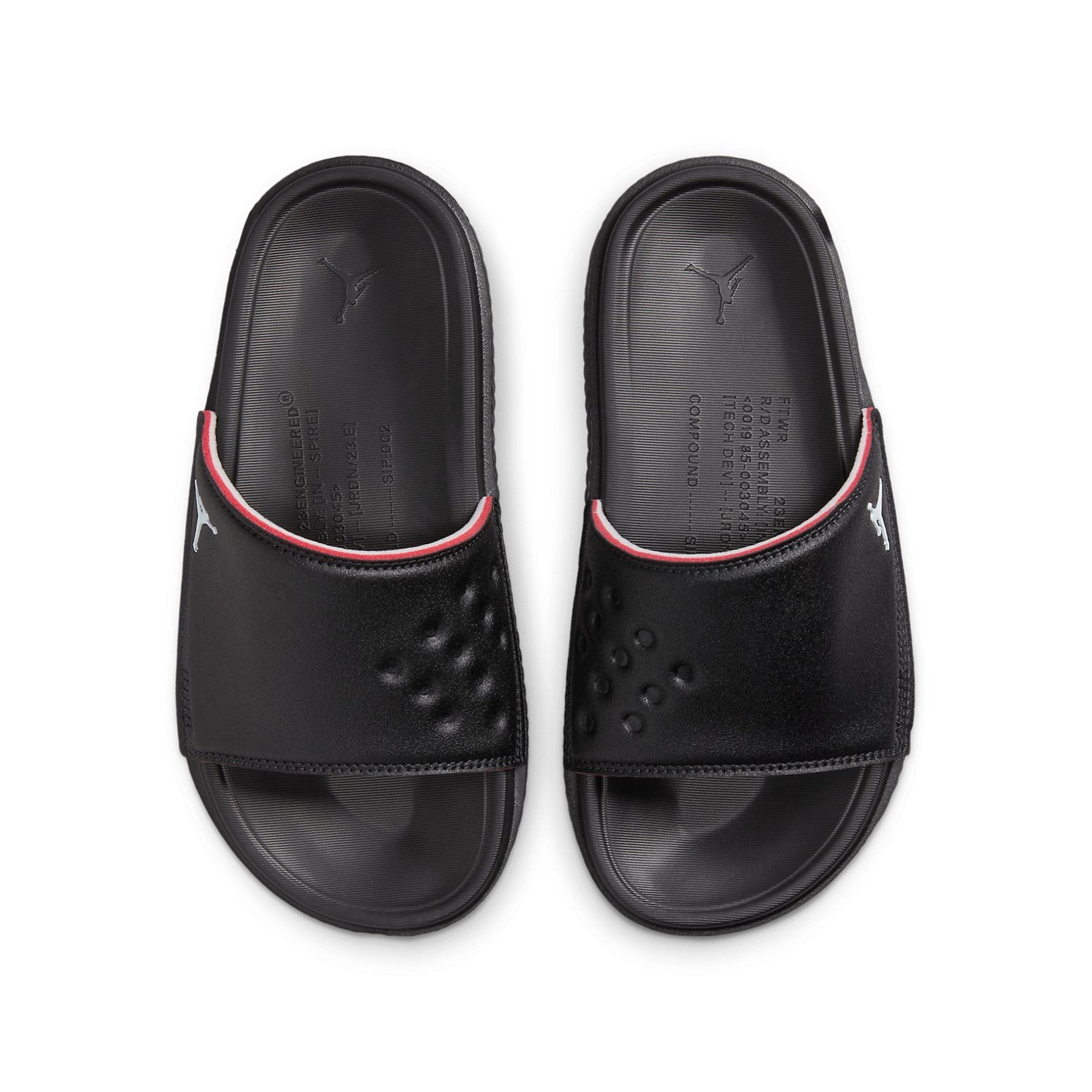 (GS) Air Jordan Play Slide 'Black University Red' DN3596-060