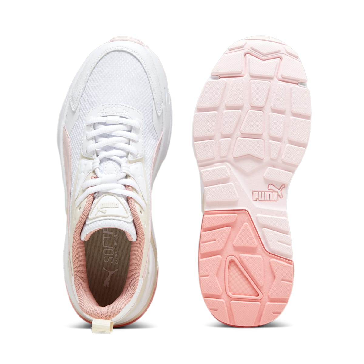 (WMNS) PUMA VIS 2K 'White Pink' 392318-05