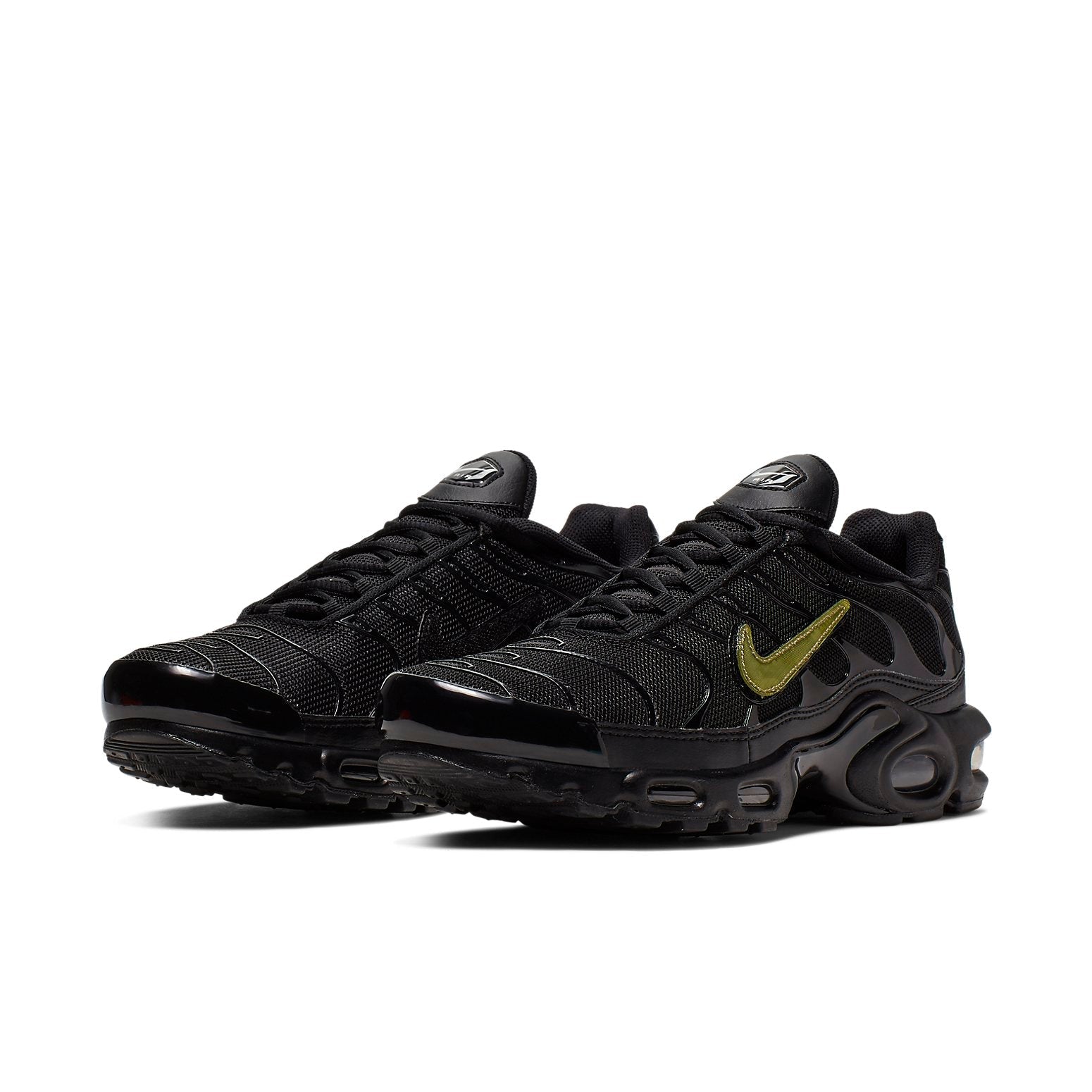 Nike Air Max Plus 'Removable Swoosh - Black Gold' CJ9696-001
