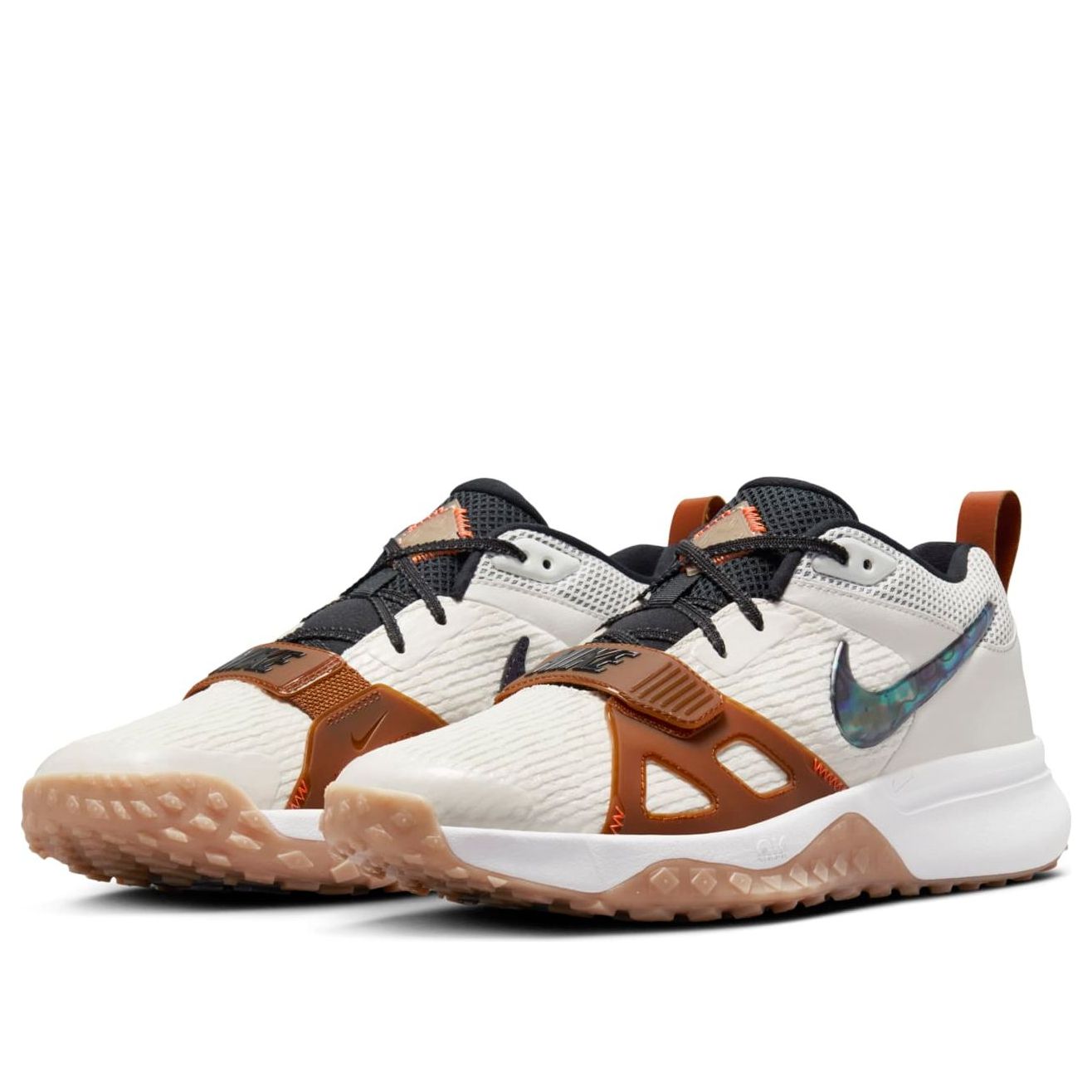 Nike Air Zoom Diamond Elite Turf 'Summit White Phantom Dark Russet Royal Pulse' FZ8654-100