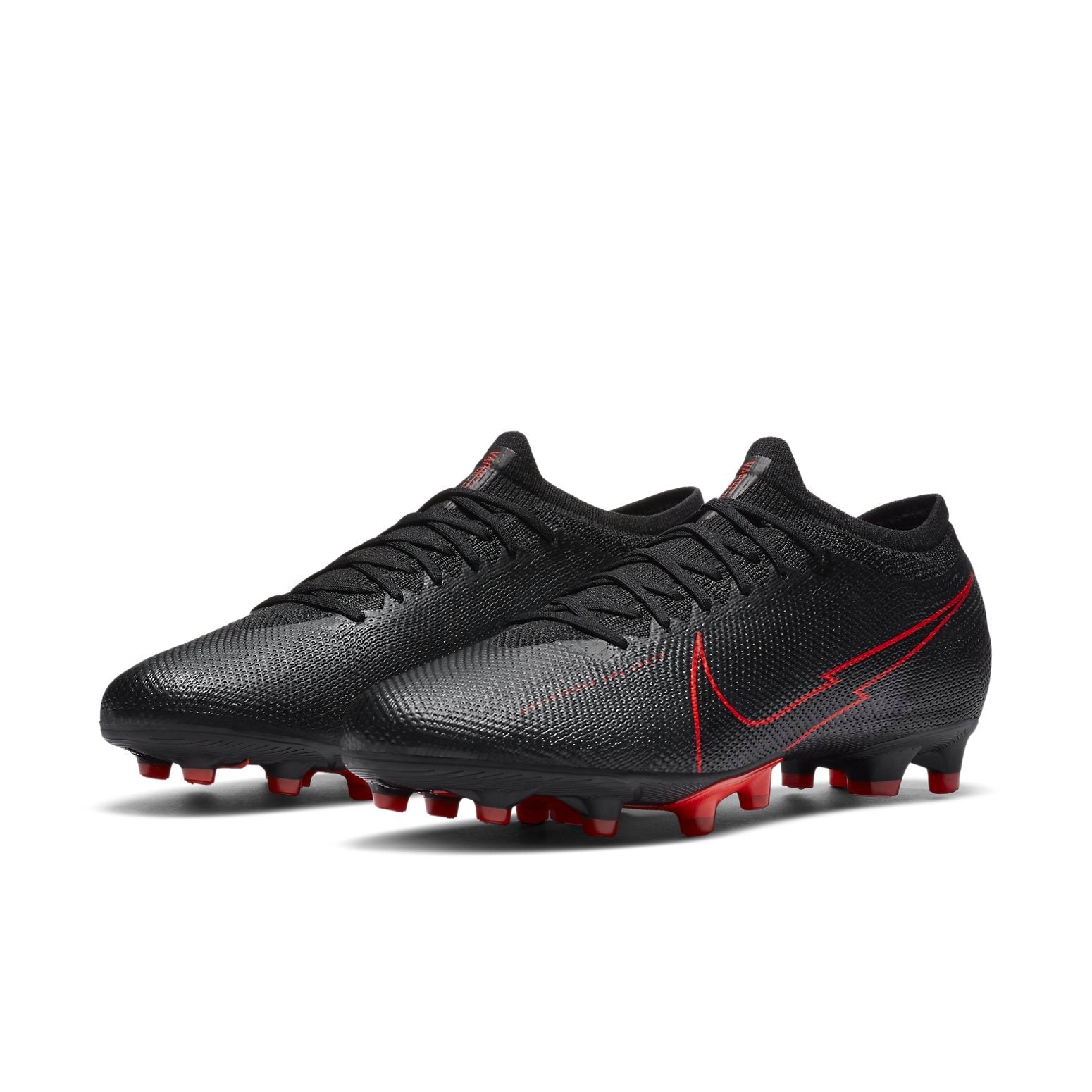 Nike Mercurial Vapor 13 Elite SG Pro 'Black Red' AT7900-060