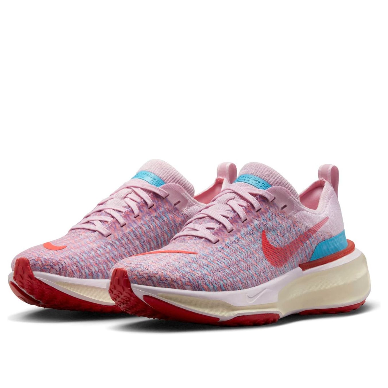 (WMNS) Nike ZoomX Invincible Run Flyknit 3 'Pink Foam Racer Blue' DR2660-600