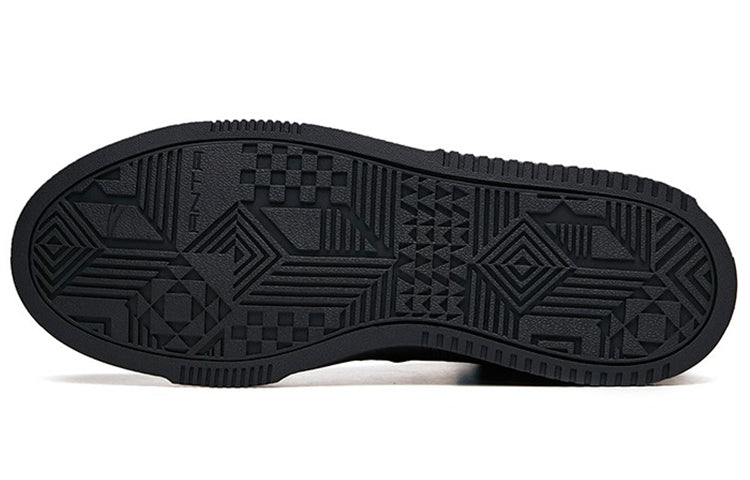ANTA Mid Top Skateboarding Shoes 'Black' 912138011-5