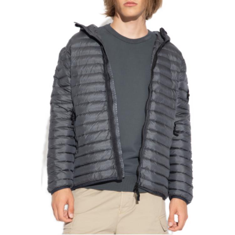 STONE ISLAND Light Puffer Packable Jacket 'Lead Grey' 791540324-V0062