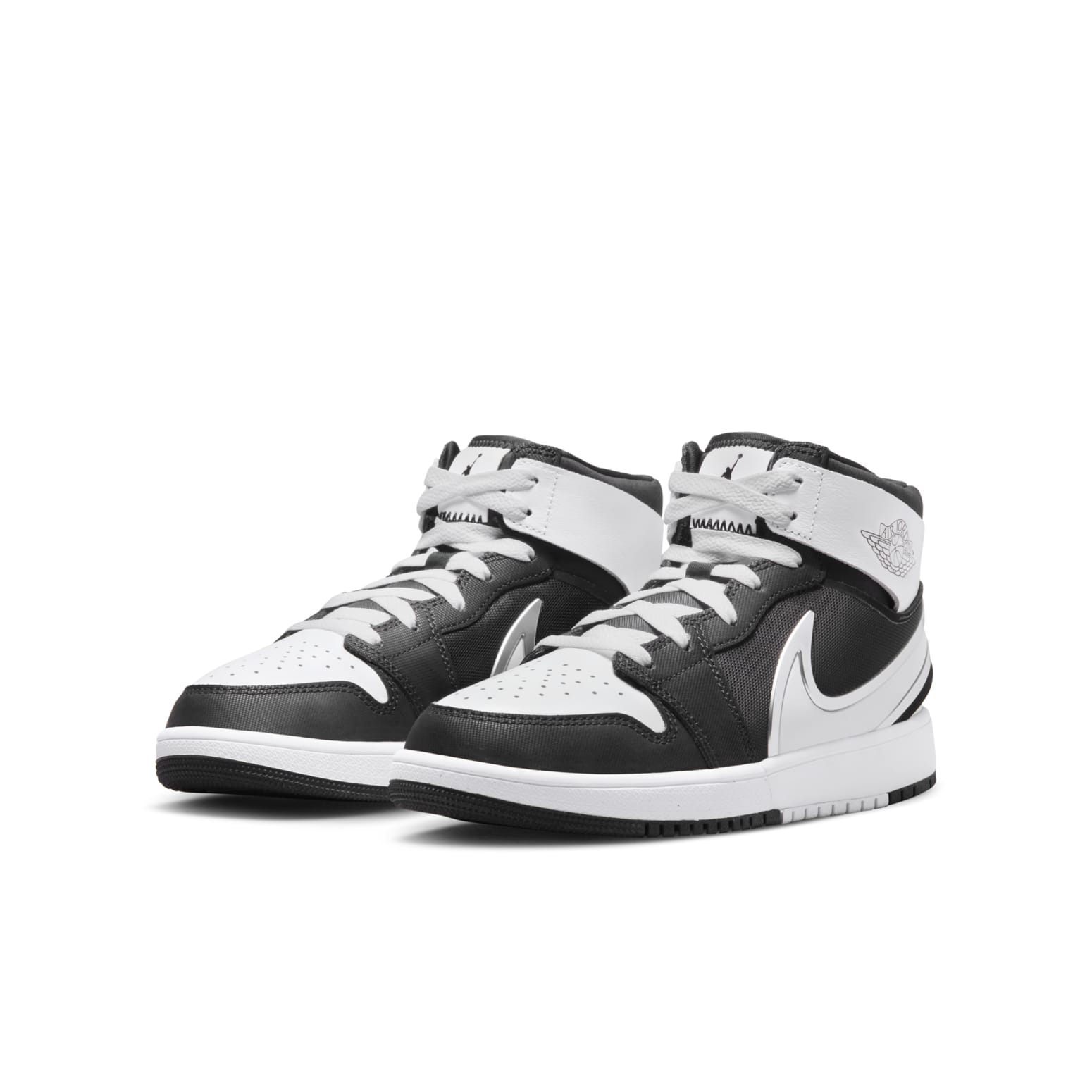 (GS) Air Jordan 1 Mid RM EasyOn 'White Black' FQ1281-001