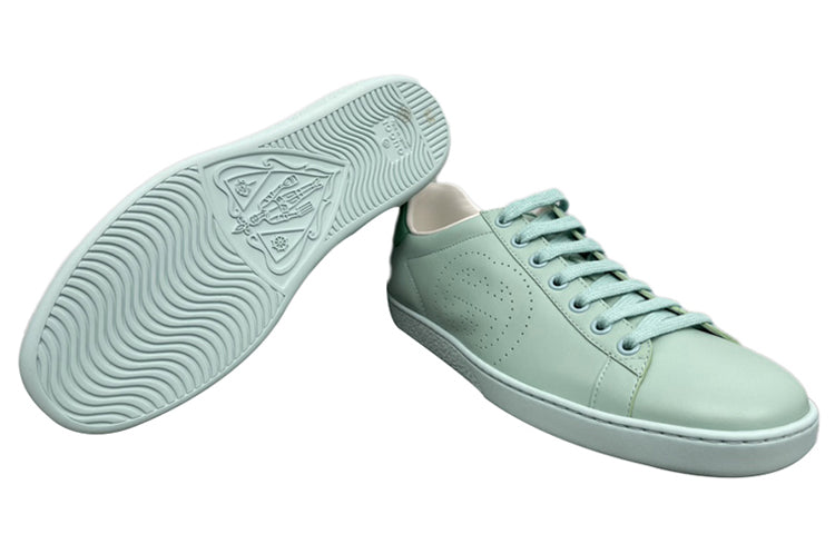 (WMNS) Gucci Ace 'Interlocking G - Water Green' 598527-AYO70-3961