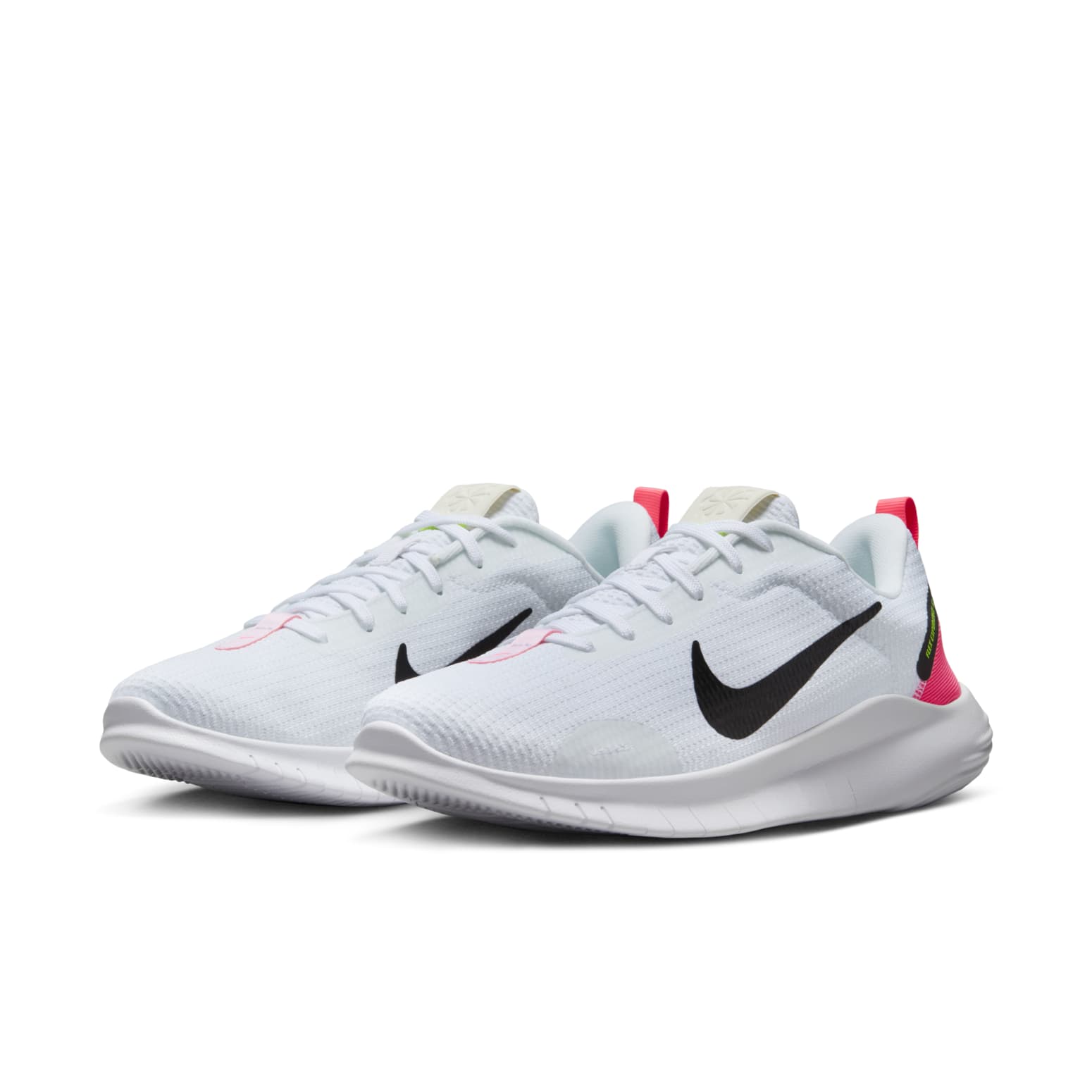 (WMNS) Nike Flex Experience Run 12 'White Hot Punch Black' DV0746-102
