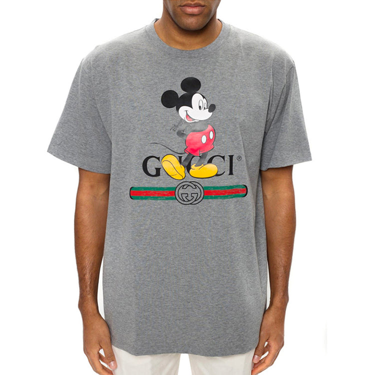 Gucci x Disney Crossover Short Sleeve Unisex Gray 565806-XJB67-1093