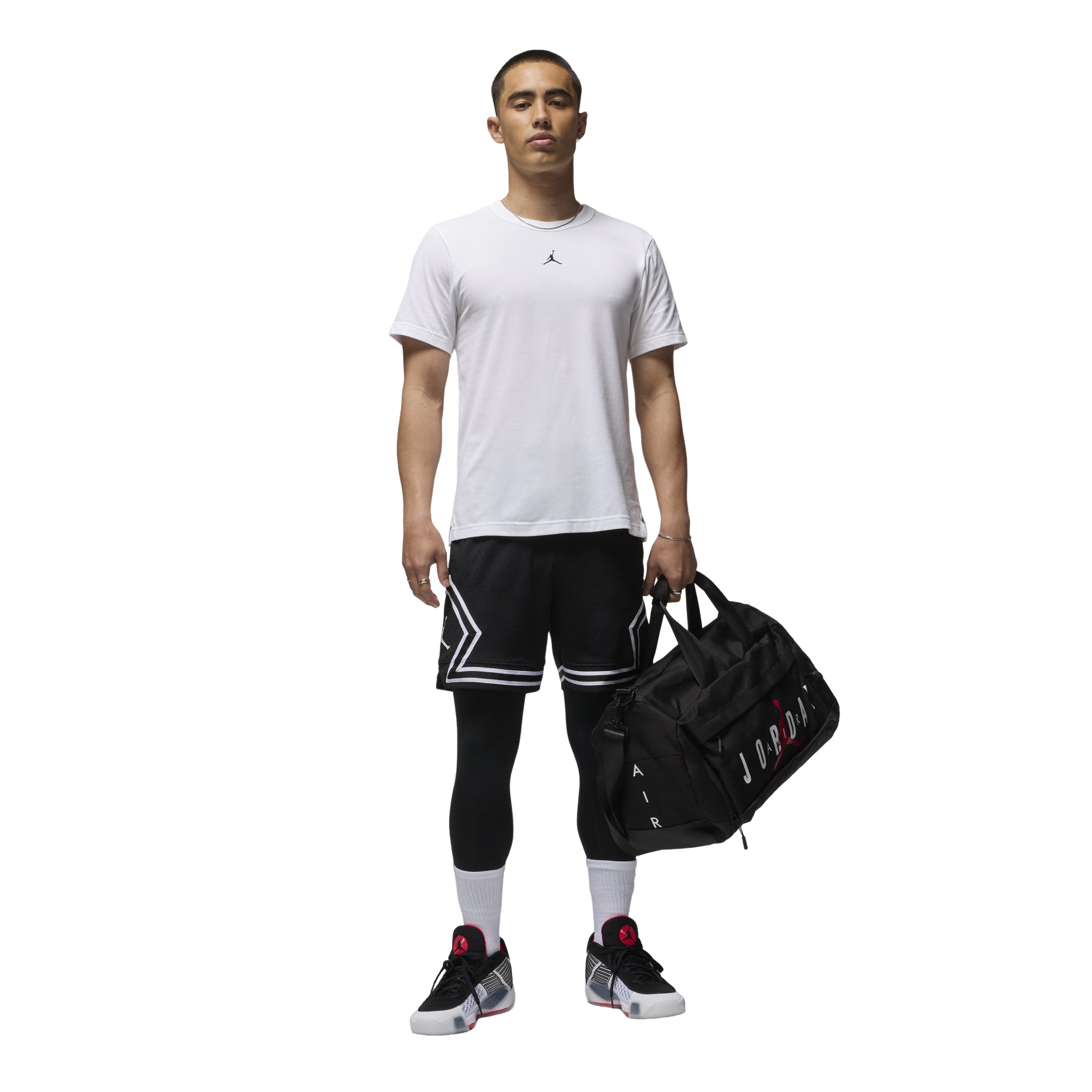 Air Jordan Dri-FIT Sport T-Shirt Asia Sizing 'White' FN5830-100