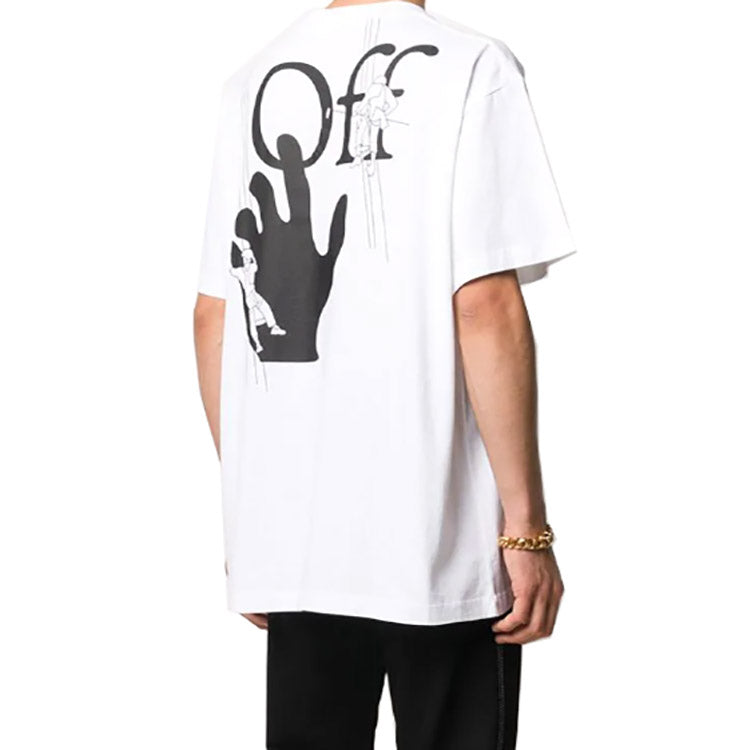Off-White Back Large Printing White OMAA038E20JER0010110