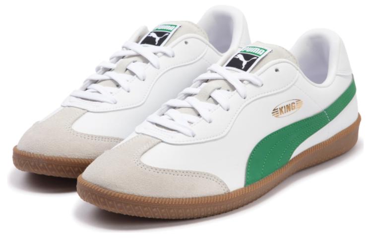 PUMA King 21 IT Football Boots 'White Green Gum' 106696-07