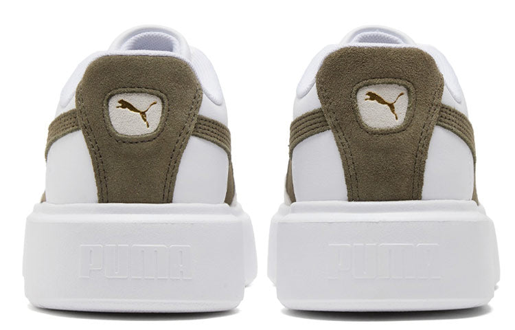 (WMNS) PUMA Oslo Maya Archive Sneakers White/Green 375057-03