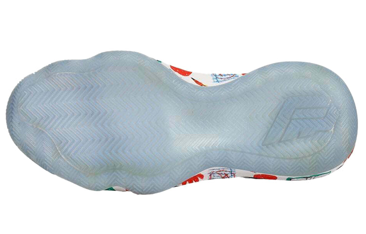 adidas D lillard 6 'White Blue Red' FX4484