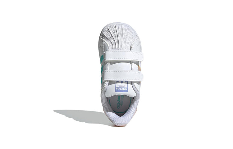 (TD) adidas originals Superstar CF 'White Yellow Pink' GY3364