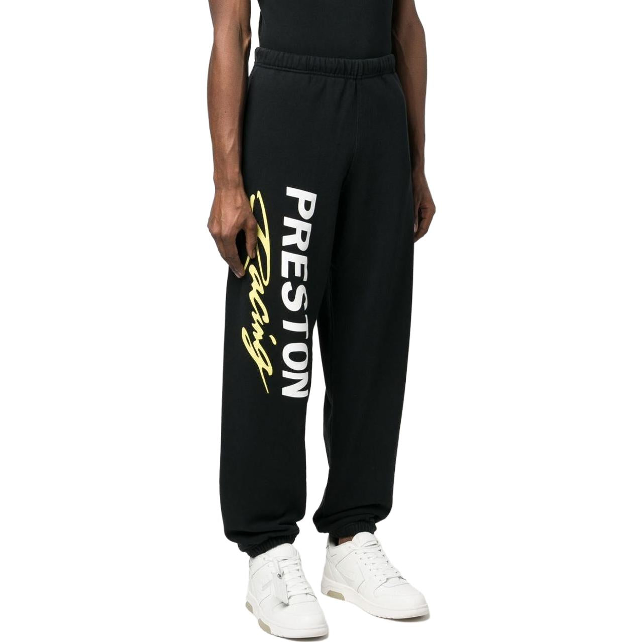 HERON PRESTON SS23 Preston Racing Sweat Pants 'Black' HMCH027S23JER0031001