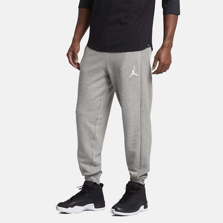 Air Jordan Flight Lite Cuffed Casual Sports Bundle Feet Long Pants Gray 822661-063