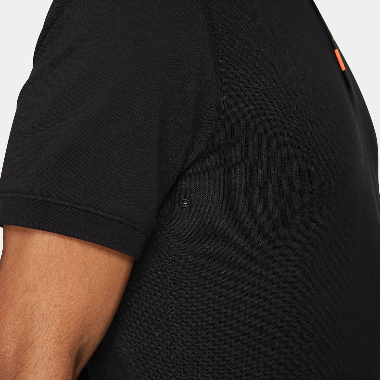Nike Slim-Fit Polo Shirt 'Black' DA4380-010