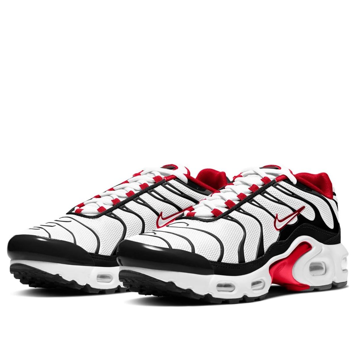 (GS) Nike Air Max Plus 'Black White Red' CD0609-007